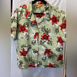 Joe Marlin Signature Floral Print Size XL